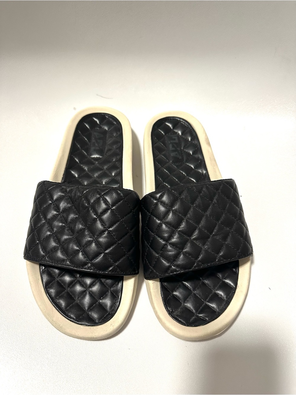 APL Lusso Black Slide Sandals for Women - Picture 2 of 5